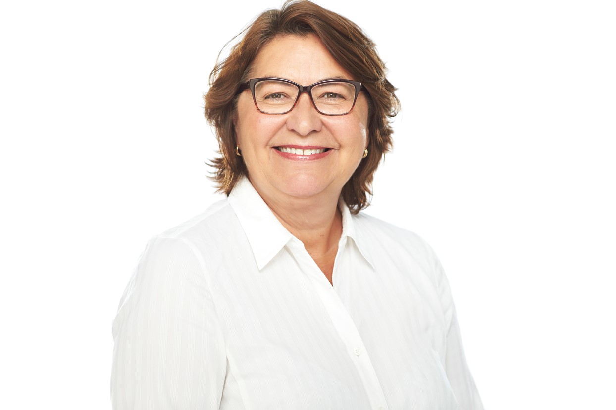 Claire Samson est candidate de la Coalition avenir Québec (CAQ) dans la circonscription d'Iberville.