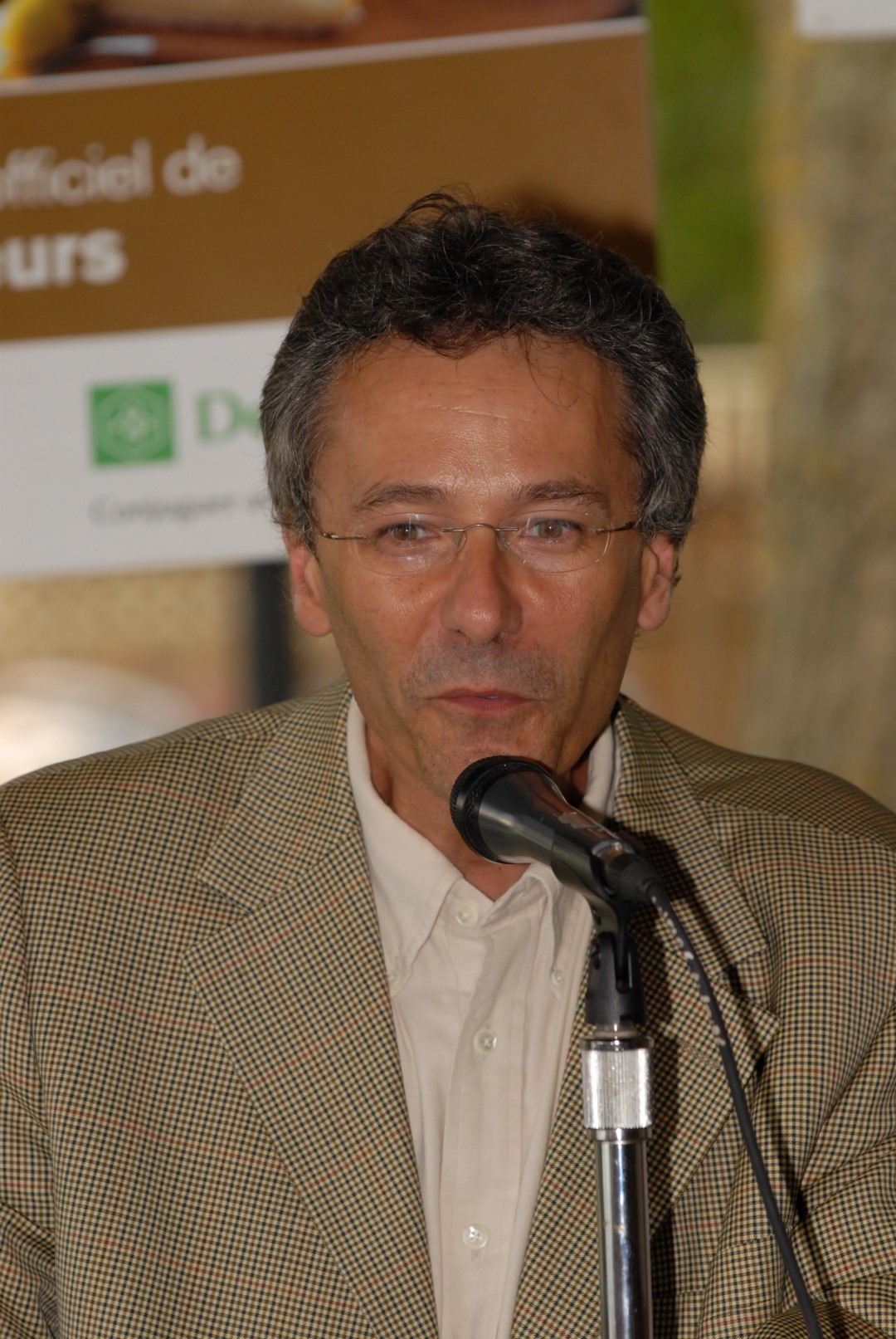 Denis Lavoie à la radio de Radio-Canada