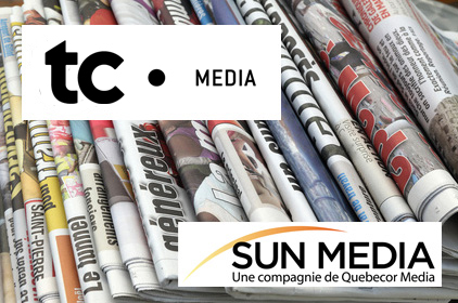 Transcontinental inc. obtient l'autorisation du Bureau de la concurrence du Canada pour l’acquisition des journaux hebdomadaires de Sun Media au Québec