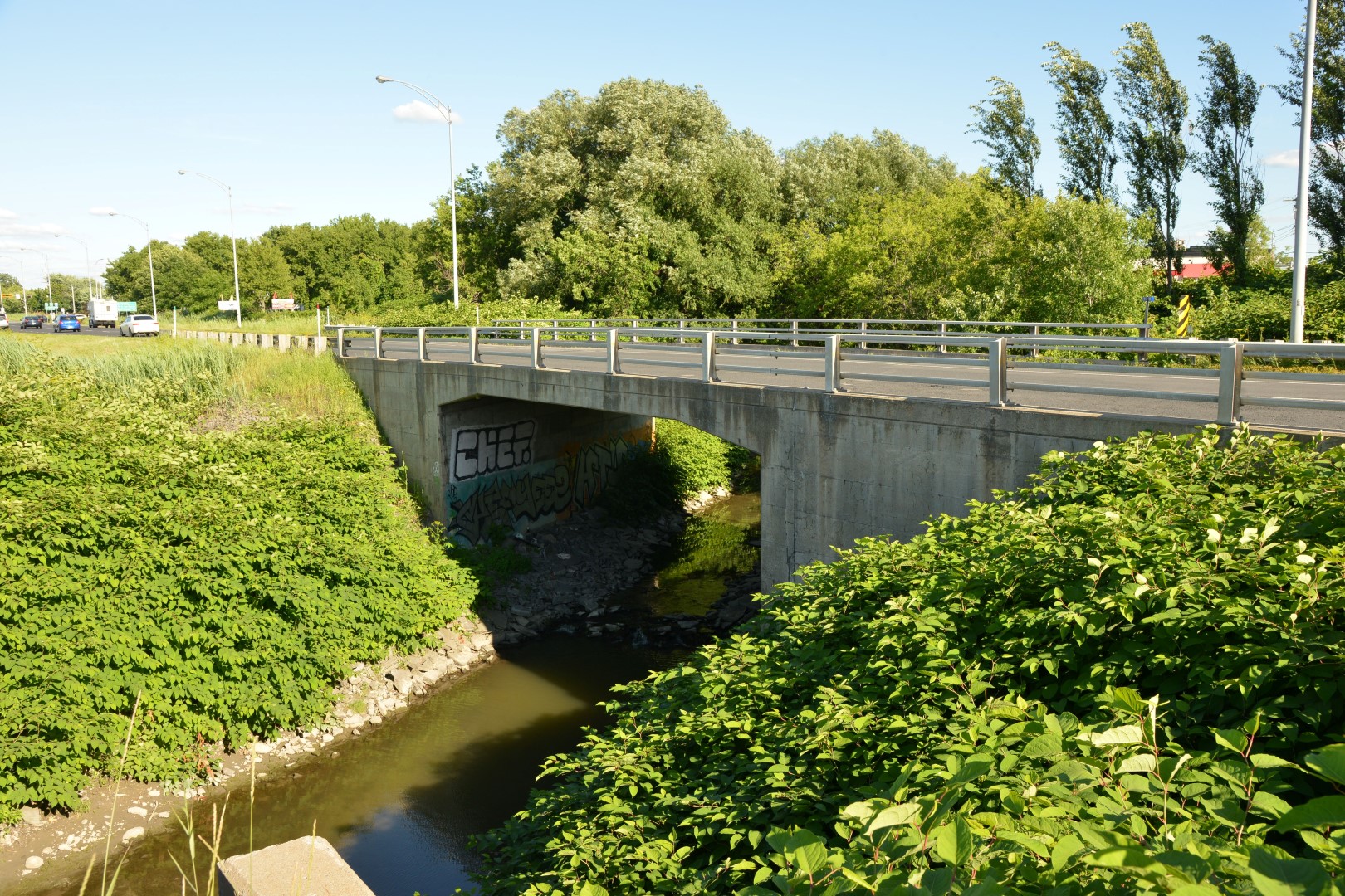 Nouveau pont sur la 112 à Marieville