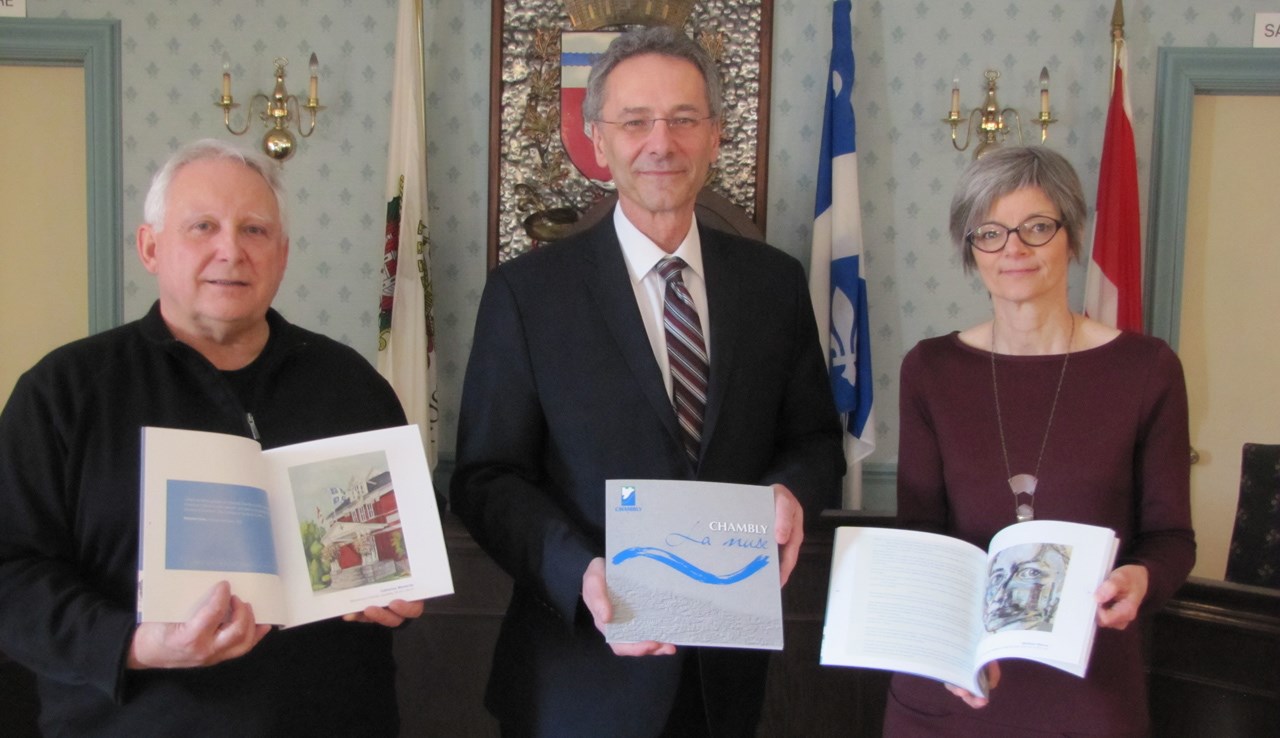Chambly présente son livre d'art soulignant les 350 ans de la Ville