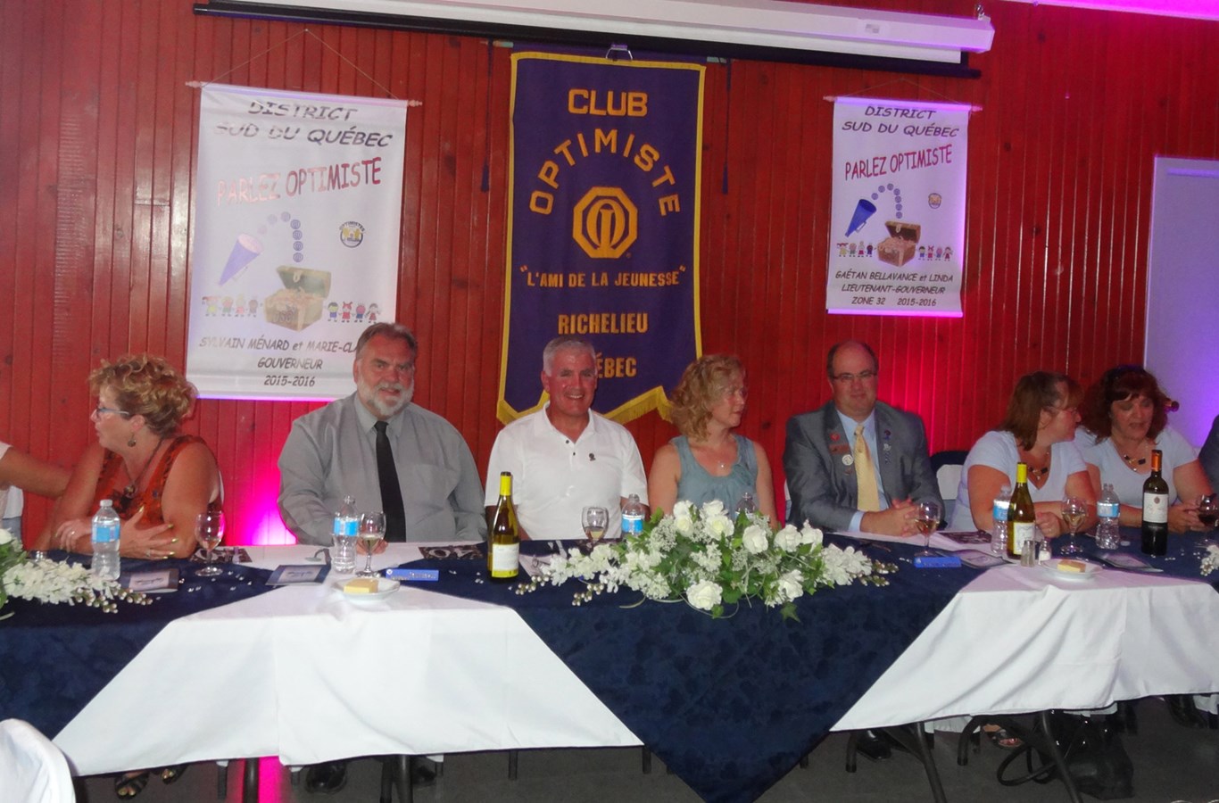 Célébration du 40e anniversaire de la fondation du Club Optimiste de Richelieu