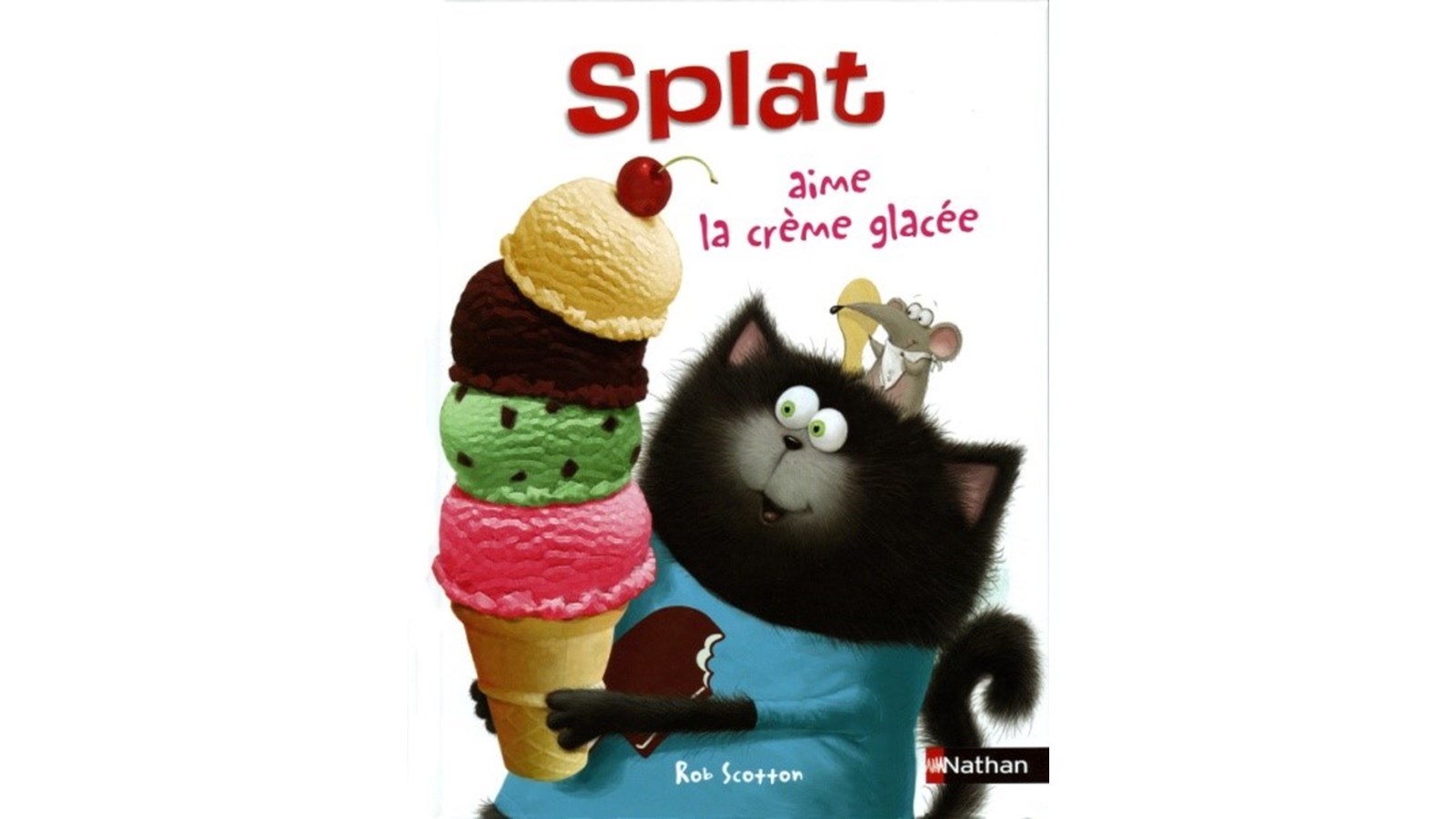 L’heure du conte présente : Splat aime la crème glacée