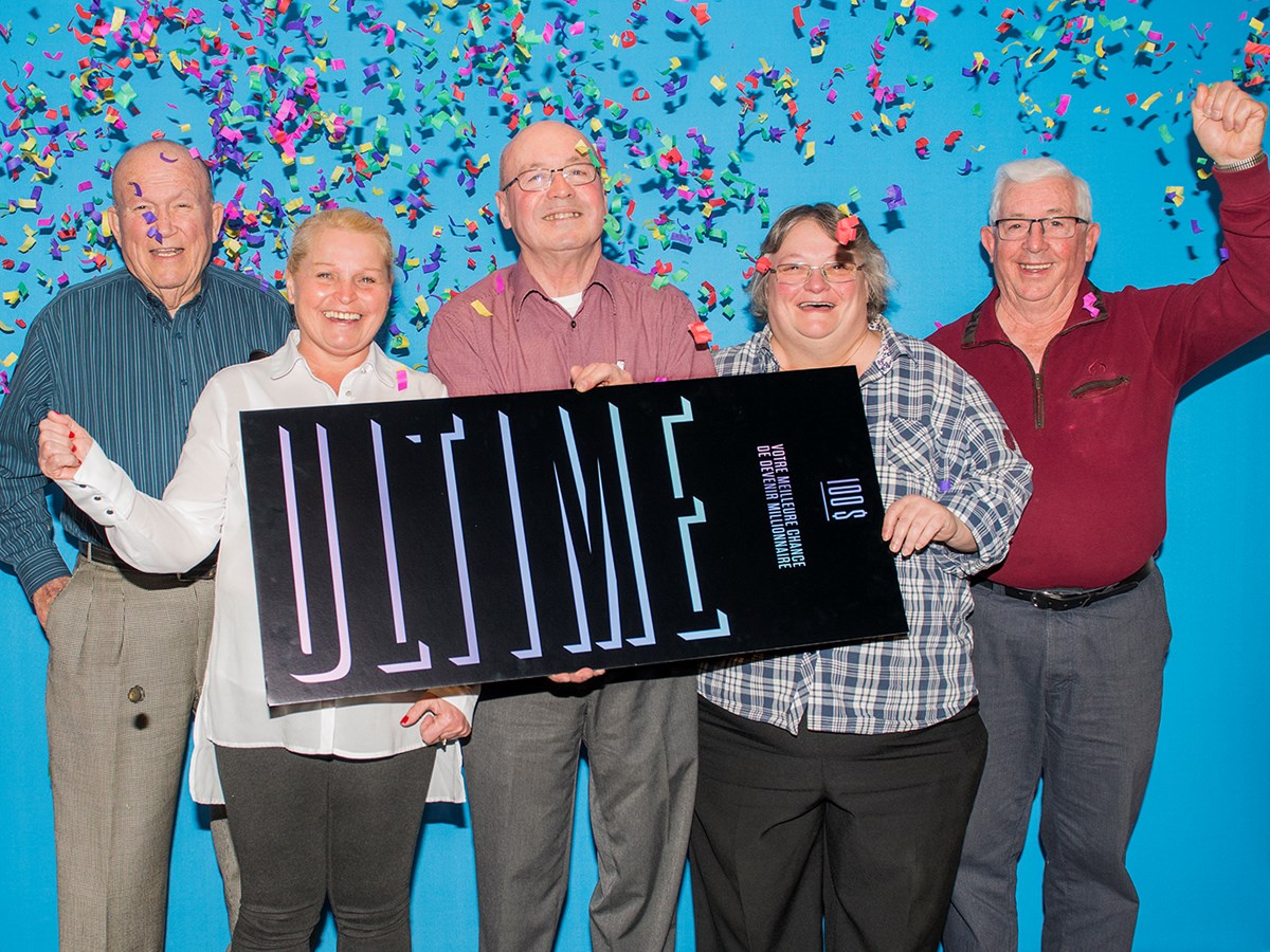 Des amis de la Montérégie s’enrichissent grâce à la loterie 100 $ ultime