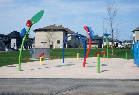 Ouverture des jeux d’eau à Chambly