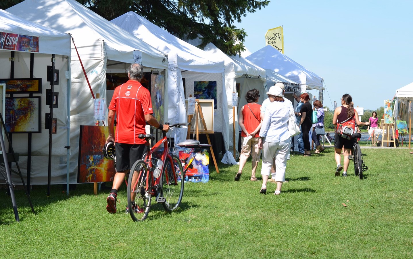 Symposium Artistes sur le champ et la Fête de Saint-Louis : Le rendez-vous culturel incontournable de Chambly