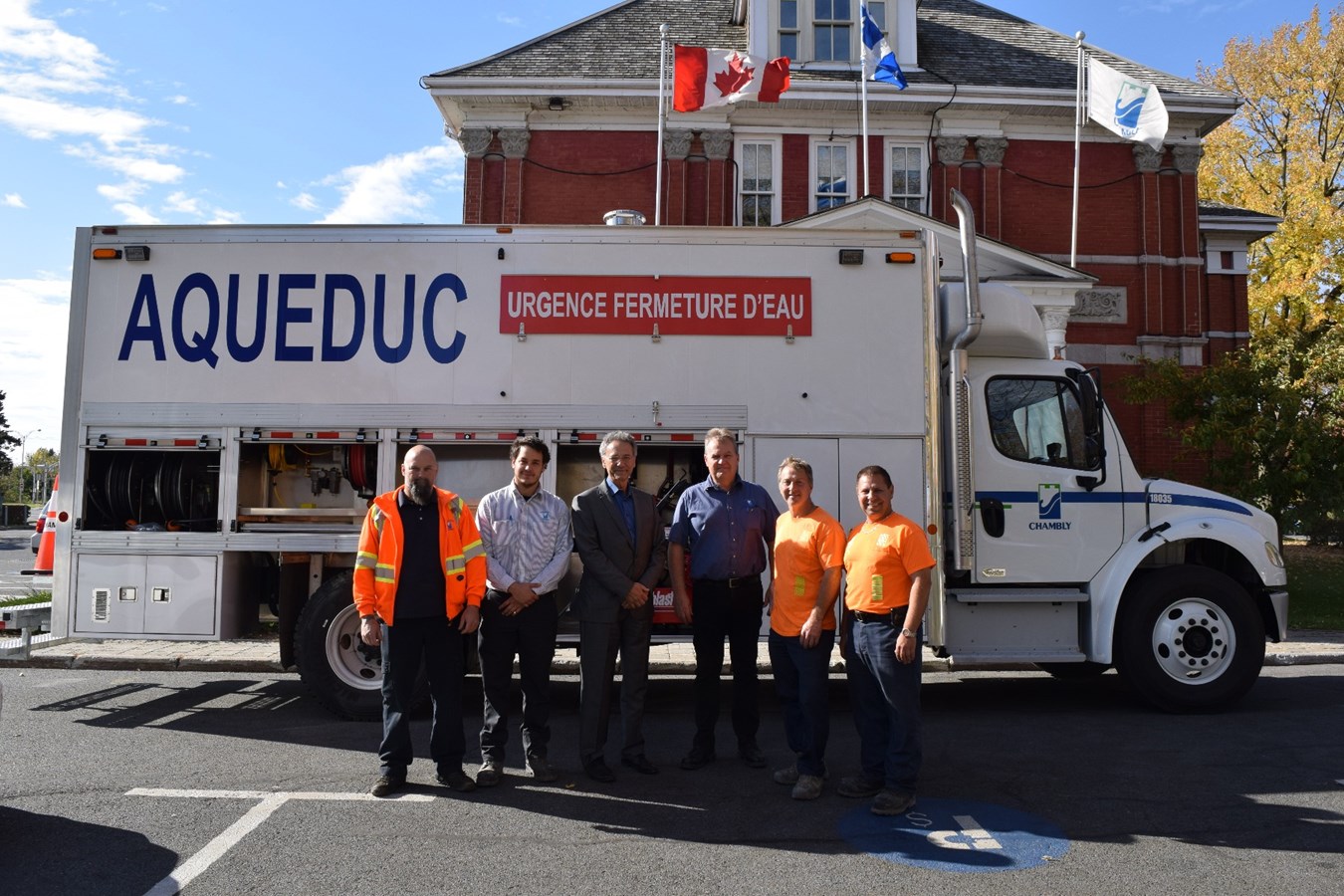Acquisition d’un nouveau camion aqueduc pour le Service des travaux publics de la Ville de Chambly