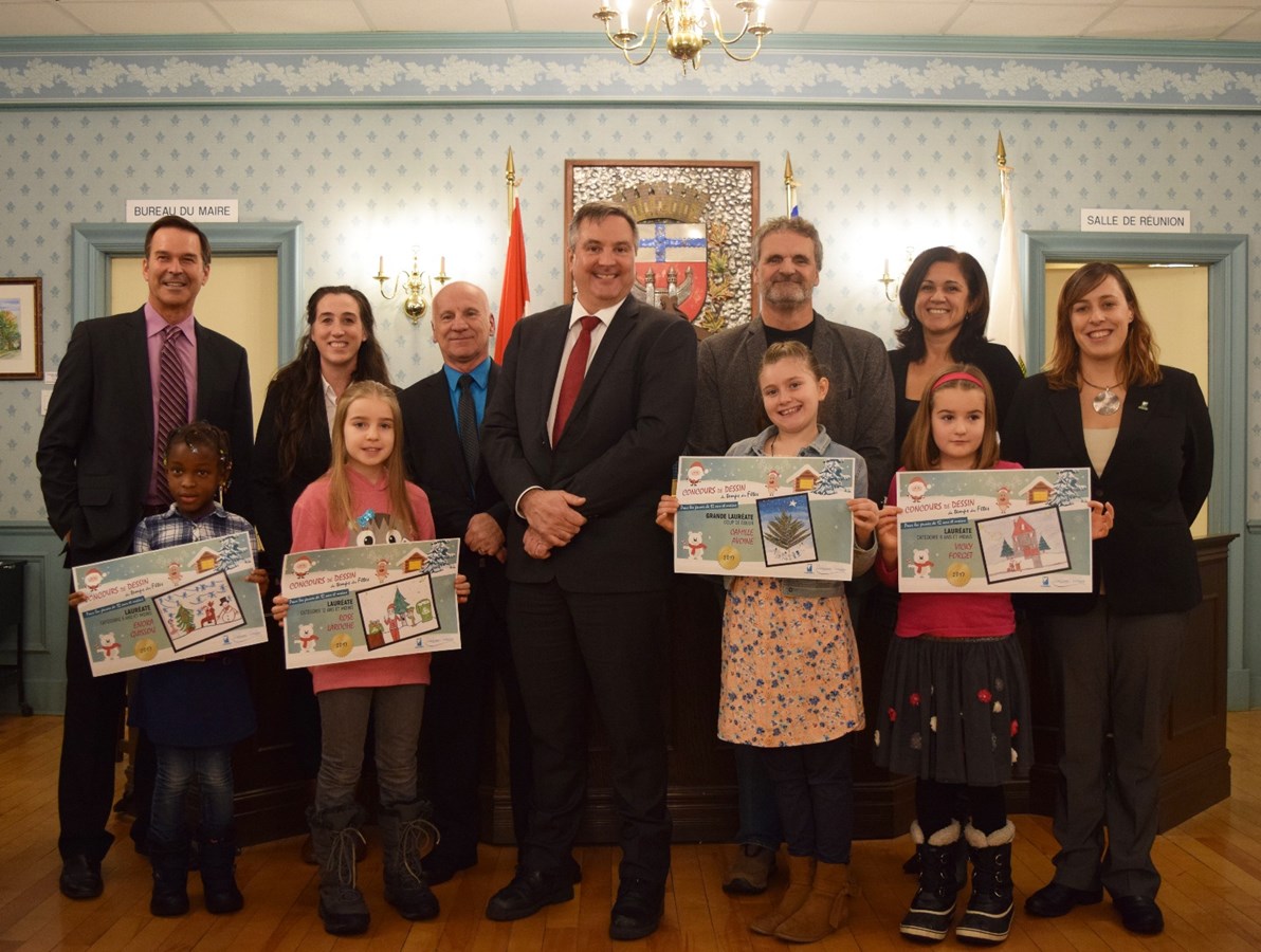 Concours de dessin du temps des Fêtes 2017 : La Ville de Chambly dévoile le nom des lauréats