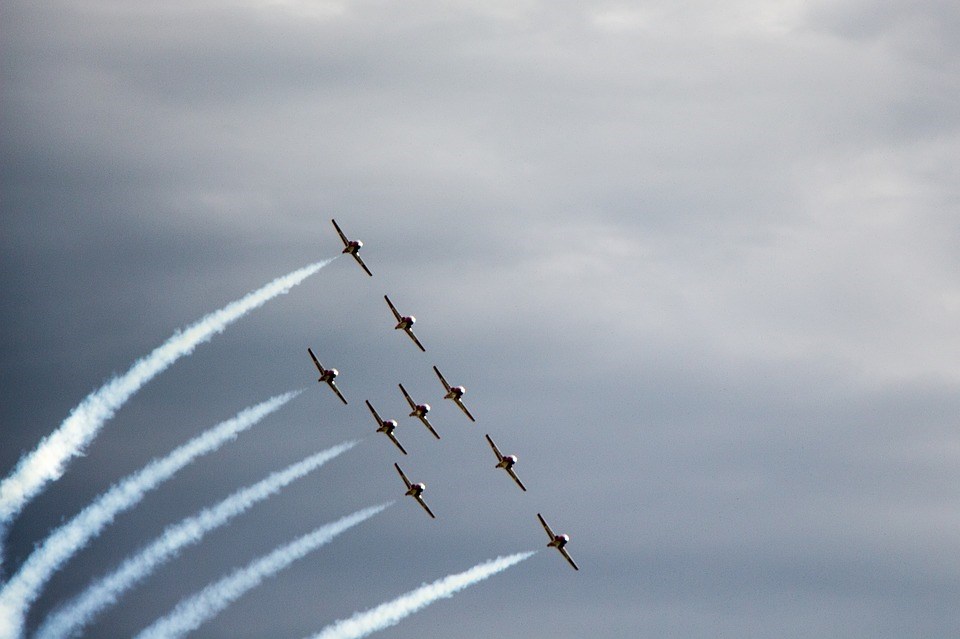 Spectacle aérien des Snowbirds à Chambly cet été !