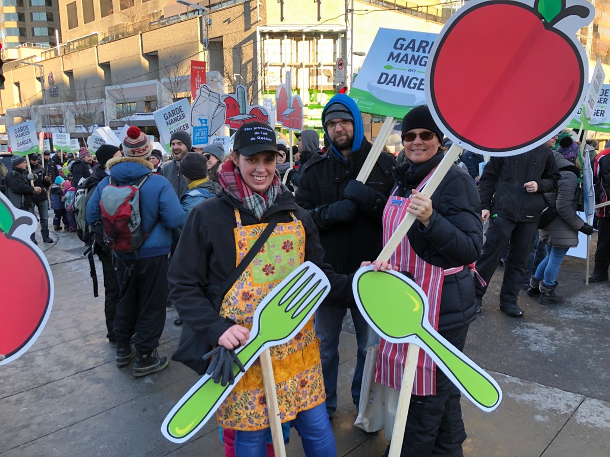 Plus de 550 marcheurs de la Montérégie pour soutenir l’agriculture d’ici
