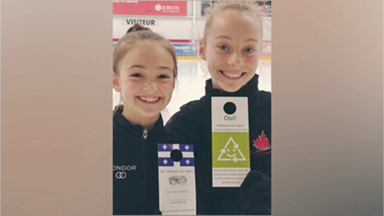 Collecte de canettes vides au profit du Club de patinage API de Chambly 