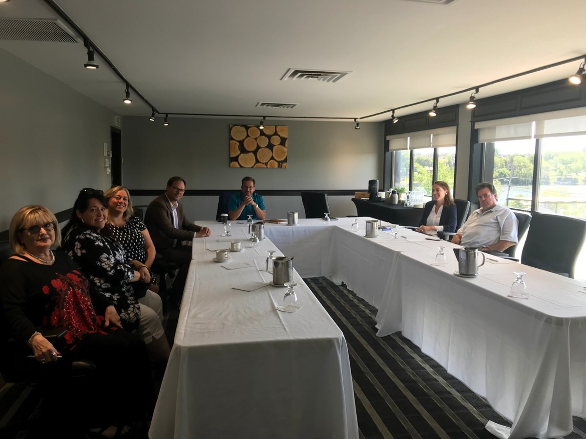 Le chef du Bloc Québécois à la rencontre des élus de la région de Beloeil-Chambly