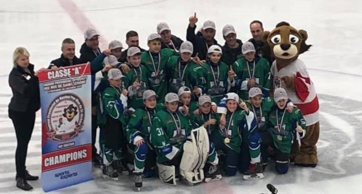 Hockey: les Remparts de Chambly Peewee A, vainqueurs du tournoi provincial