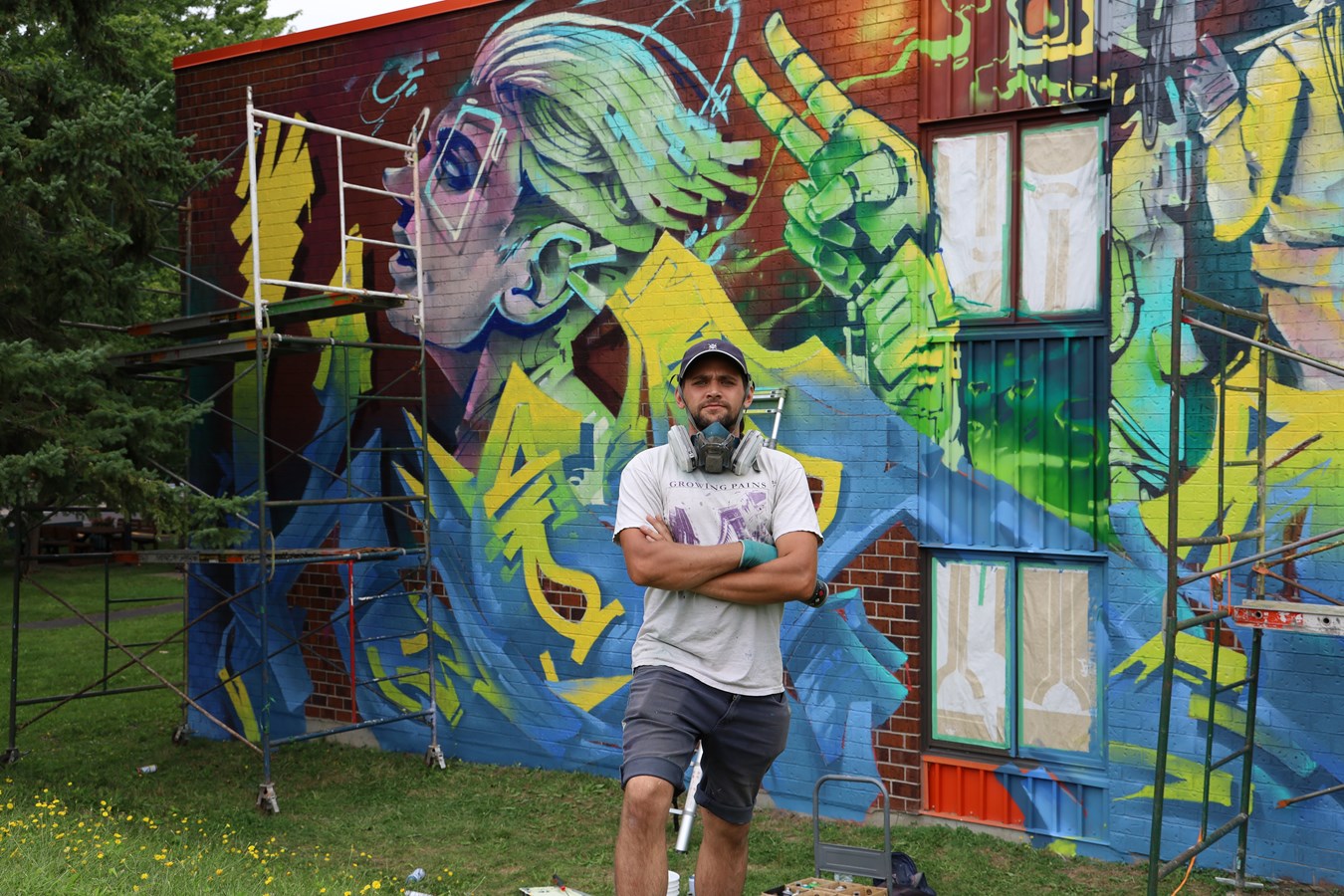 Une première murale à Chambly, un projet rassembleur
