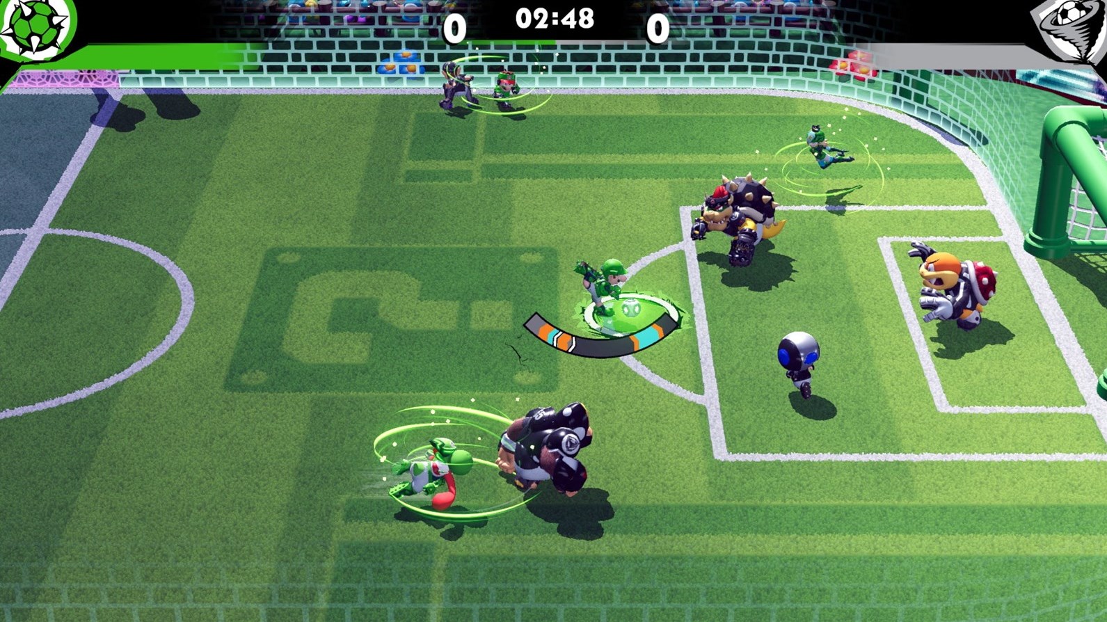 Facile le soccer sur une console... Ha non!