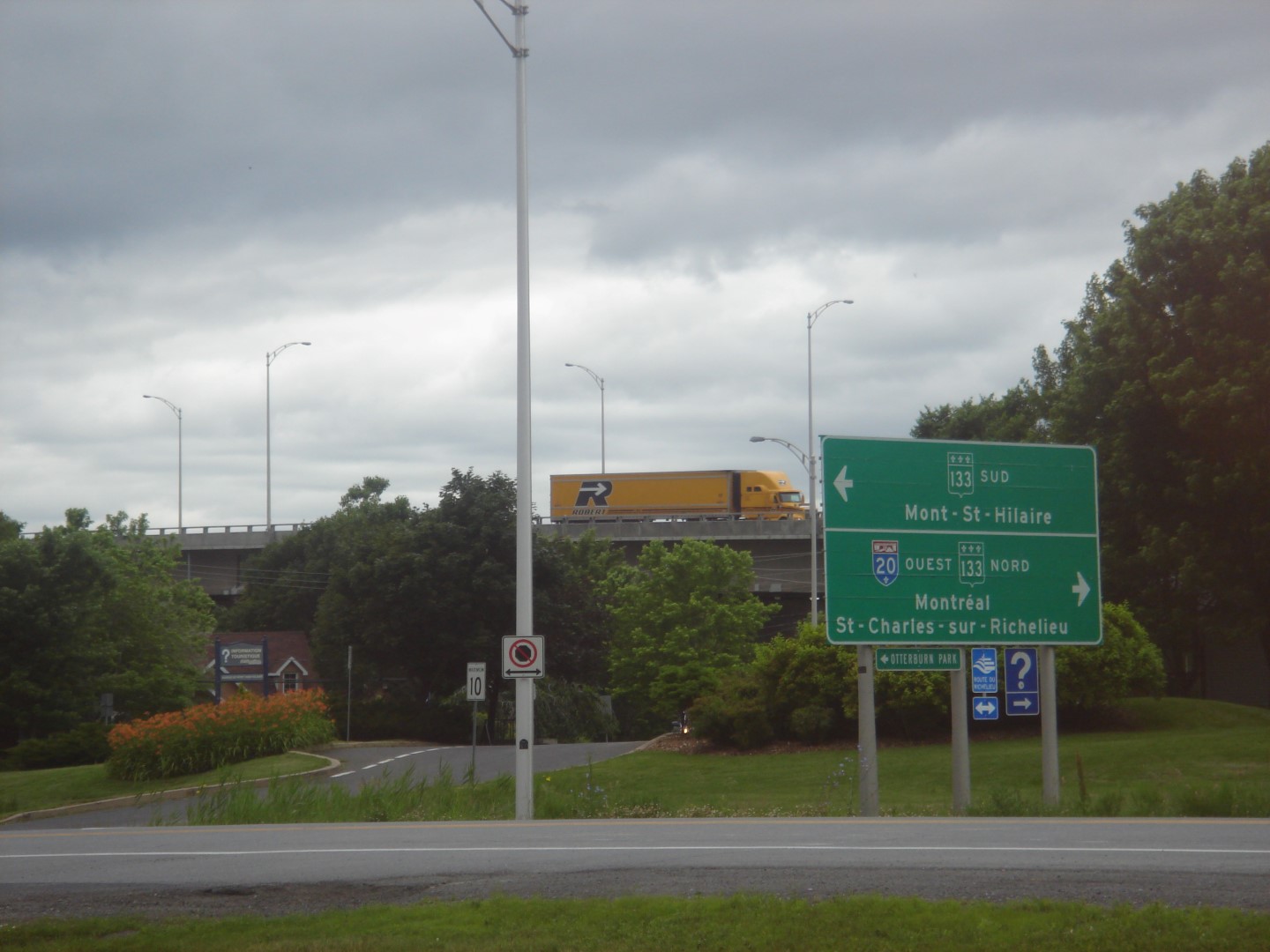 Transport Québec n'a pas observé de hausse substantielle de circulation sur la 20. (Photo : Isabelle Laramée)