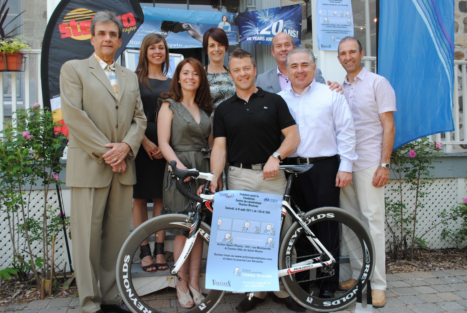 Pédaler pour la Fondation Centre de cancérologie Charles-Bruneau