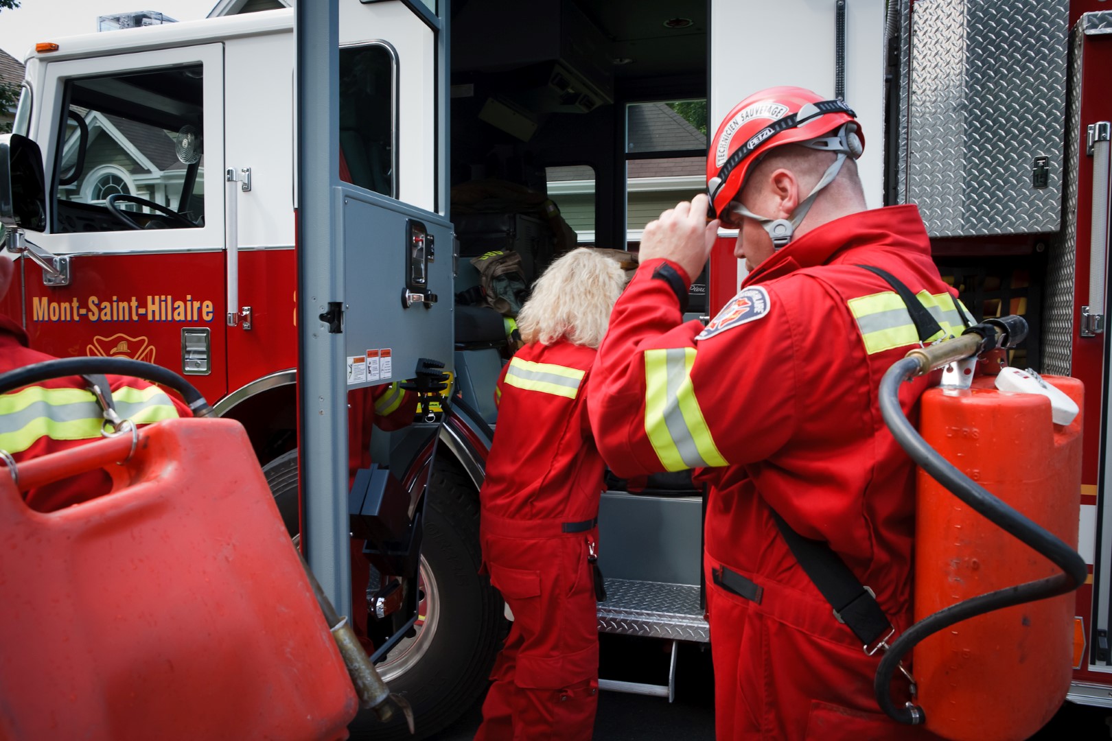 Incendie sur la montagne