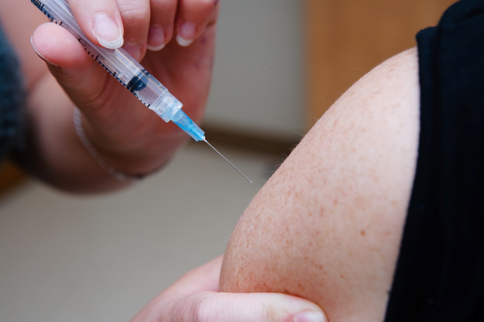Un nouveau vaccin voit le jour à chaque année, en fonction du virus en circulation. Il est important de le recevoir annuellement. (Photo : Patrick Maher)