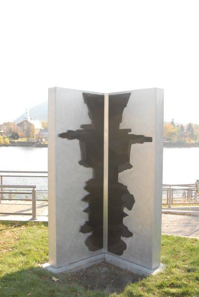 Une nouvelle sculpture prend place dans le Vieux-Beloeil