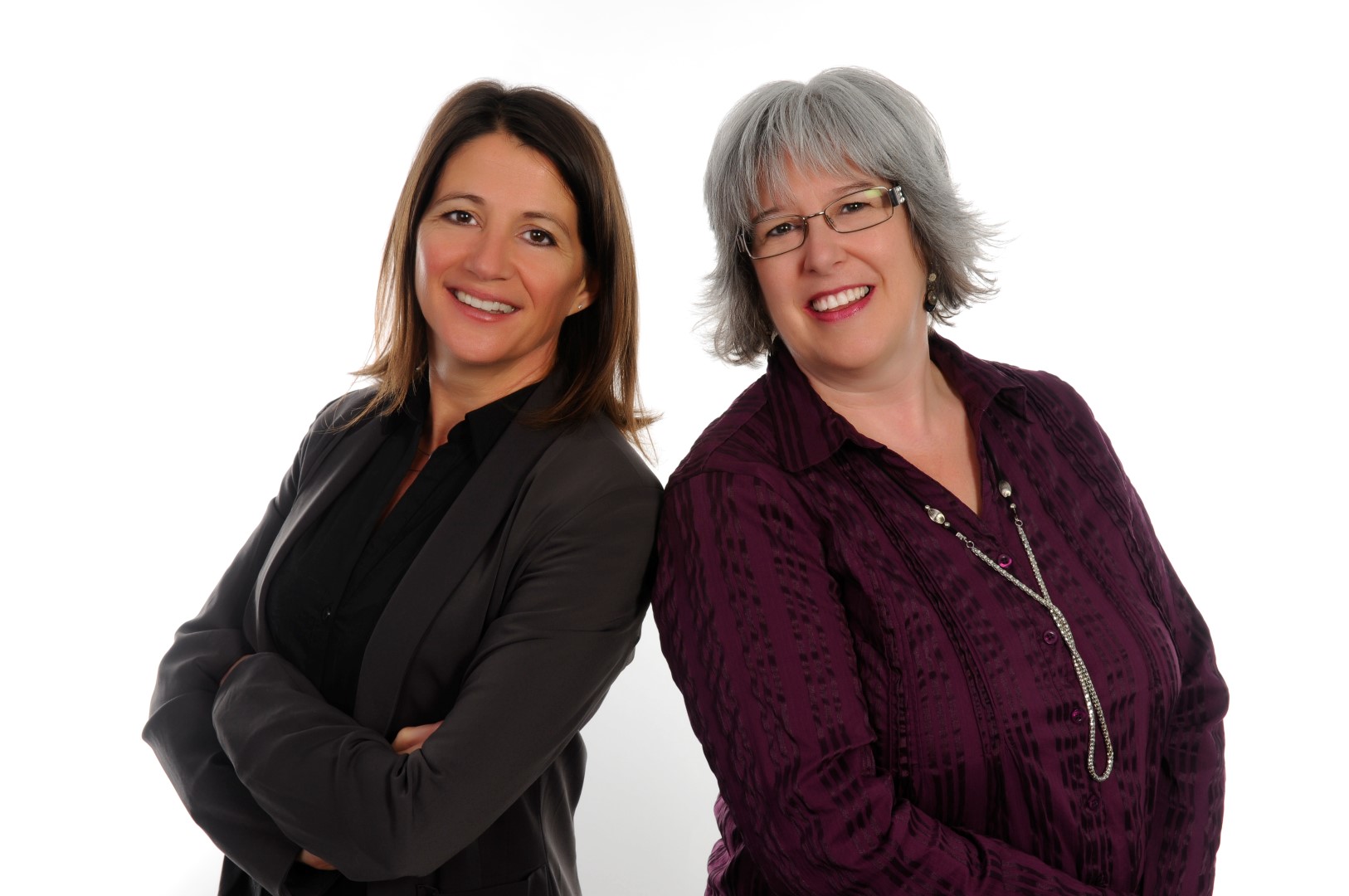 Les conseillères d'orientation et en emploi de l'organisme Tandem emploi, Élyse Palardy et Louise Maltais.