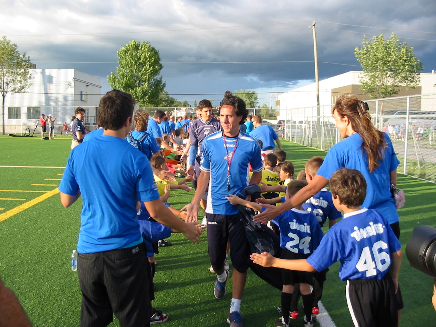 L’Impact de Montréal à l’entraînement dans la région