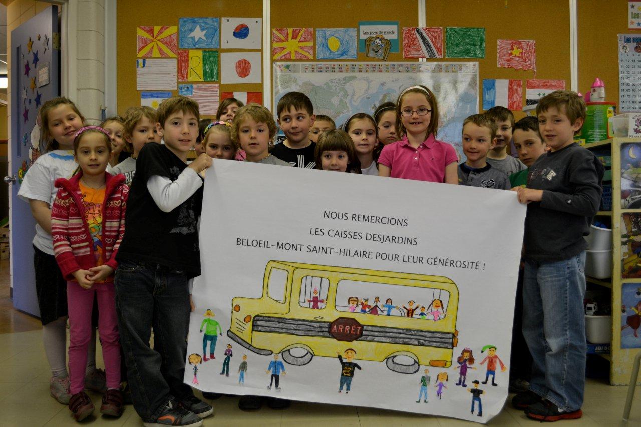 Trois milles enfants vont au théâtre grâce aux Caisses Desjardins