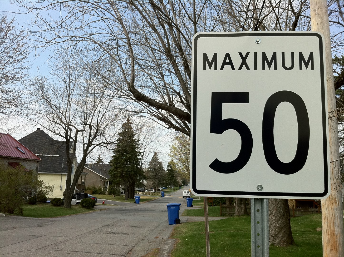 Les limites de vitesse passeront de 50 km/h à 40 km/h dans les rues d’Otterburn Park, notamment sur Prince Edward.