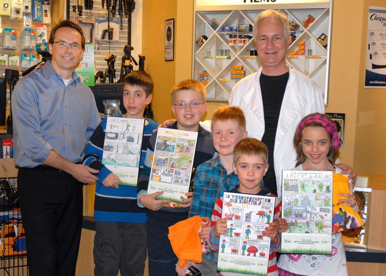 Les gagnants du concours de bande dessinée sont connus