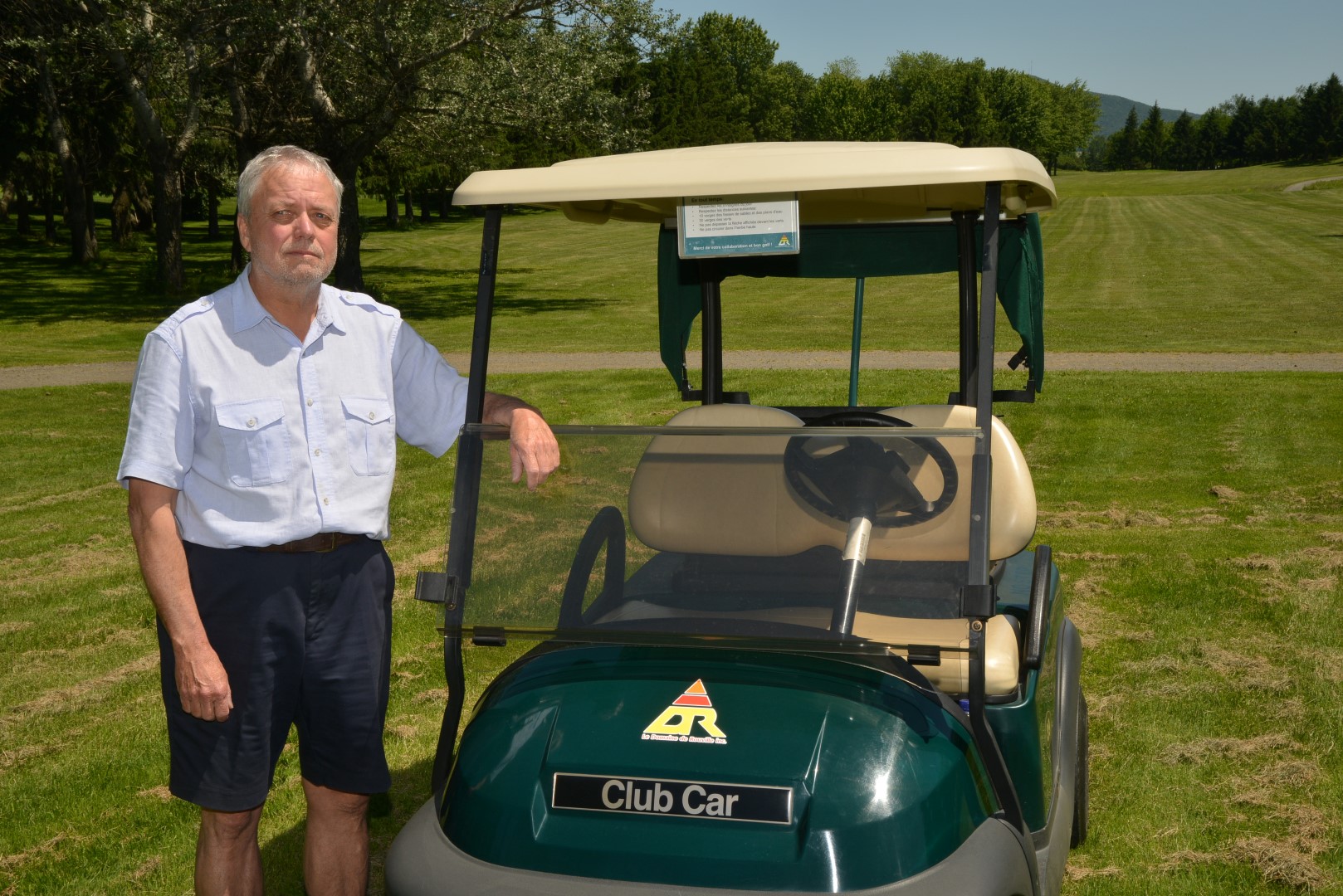 Le parcours de neuf trous du Domaine de Rouville restera inexploité, au grand dam du propriétaire Luc Robillard.