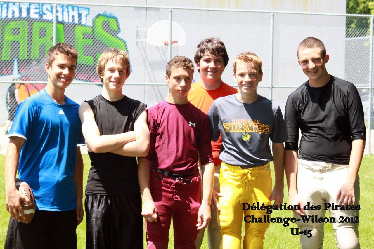 Les Pirates du Richelieu au Challenge Wilson