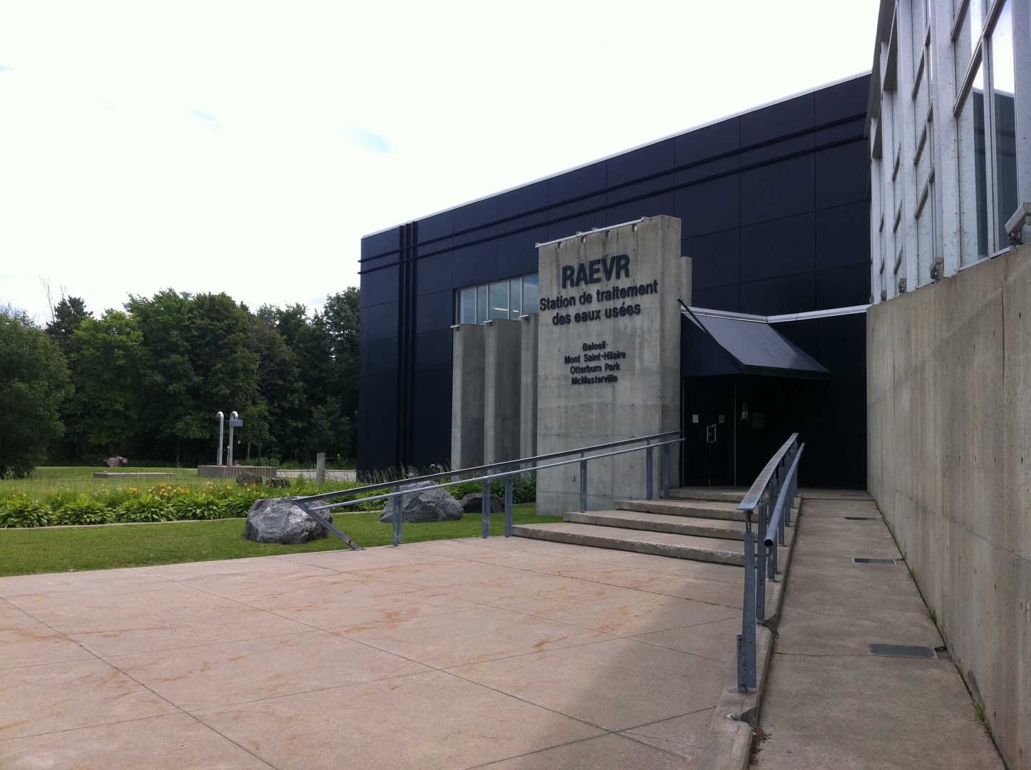 La nouvelle usine de biométhanisation approvisionnera en carburant de la station de traitement des eaux usées de Mont-Saint-Hilaire.