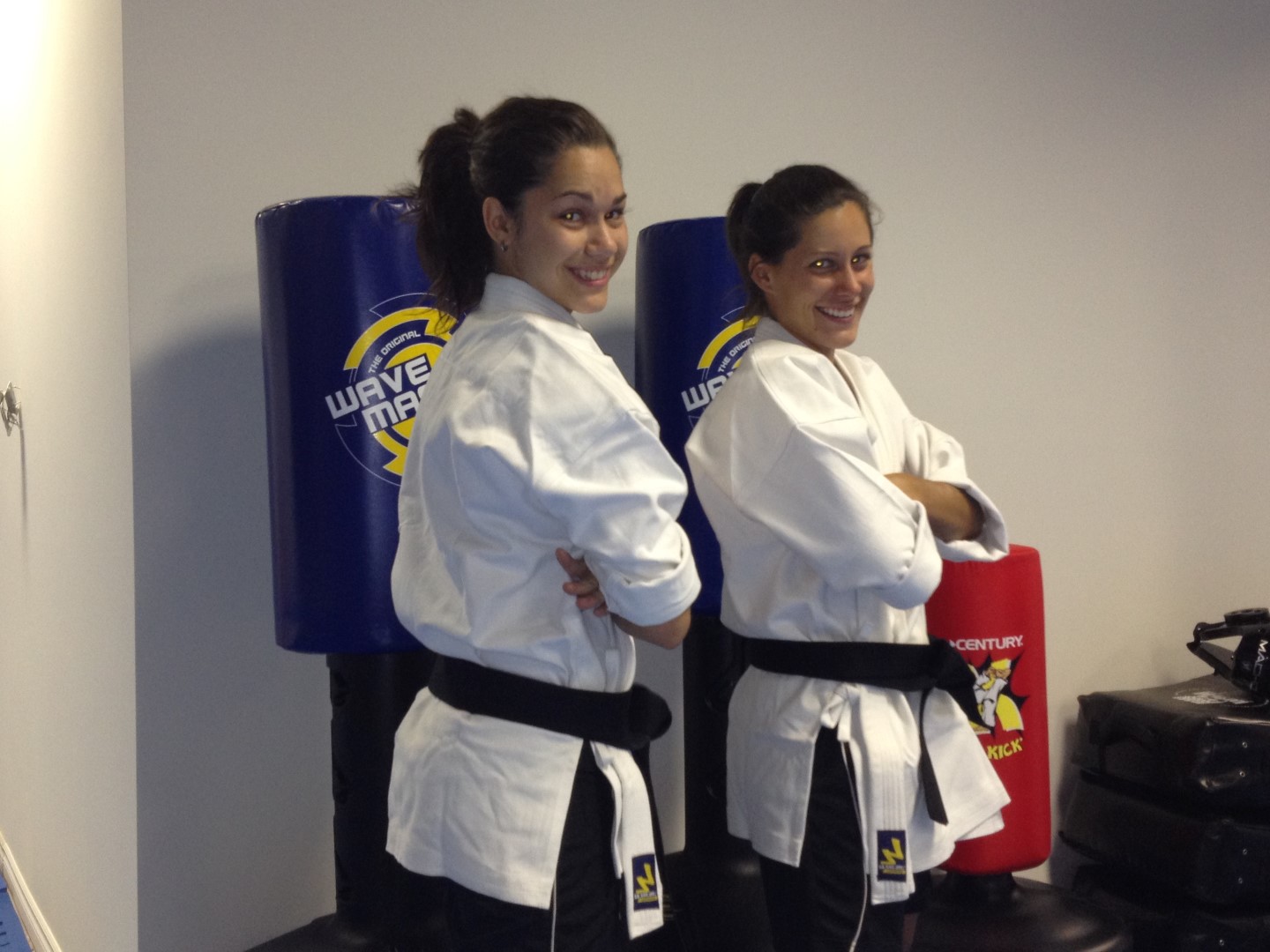 Deux championnes ouvrent un centre sportif