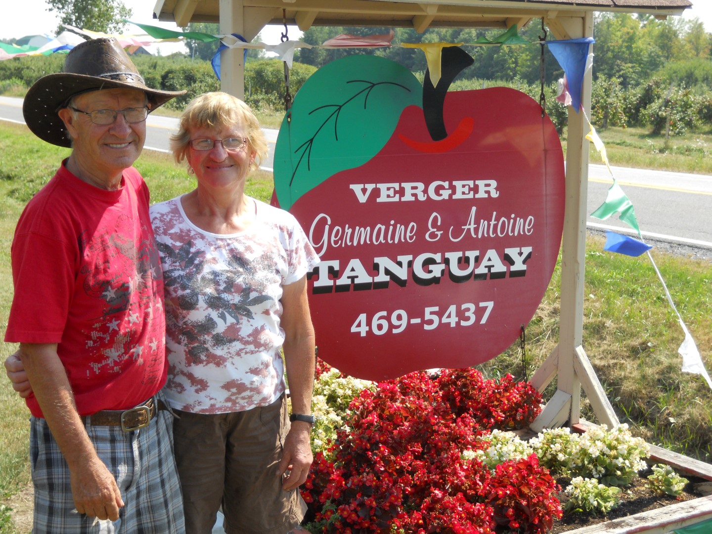 Antoine et Germaine Tanguay, de Rougemont. De vraies bonnes personnes !