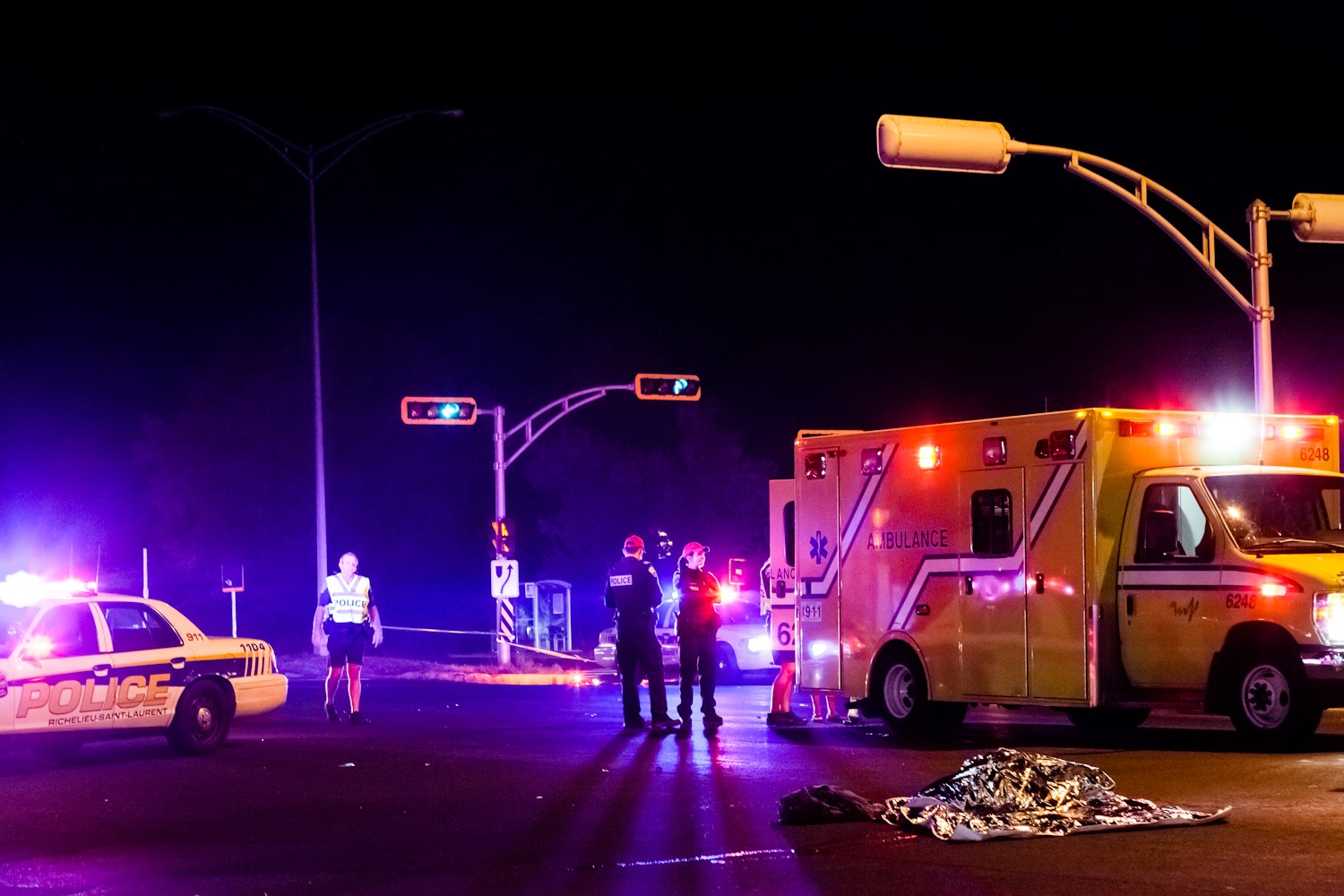 Une adolescente frappée mortellement à Saint-Basile-le-Grand