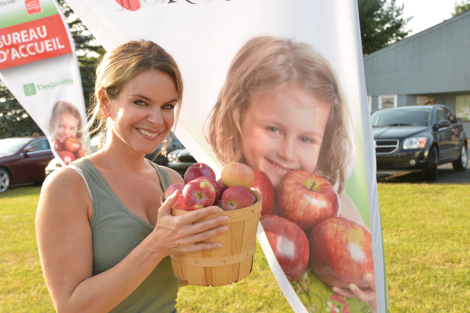 Annie Brocoli, porte-parole des Week-ends gourmands.