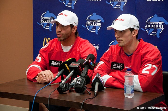 Bruno Gervais offre un cadeau aux amateurs de hockey