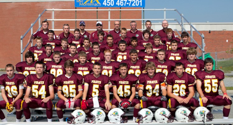 Les Pirates bantam AAA en finale