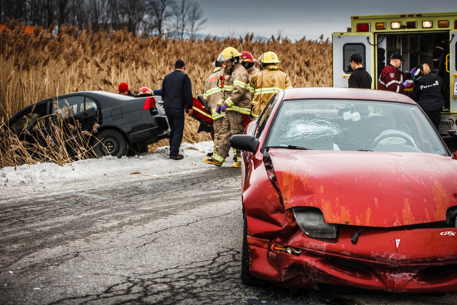 Bien que la Régie fait état d'une augmentation du nombre de blessés entre 2011 et 2012, durant le temps des Fêtes, le bilan annuel est en diminution.