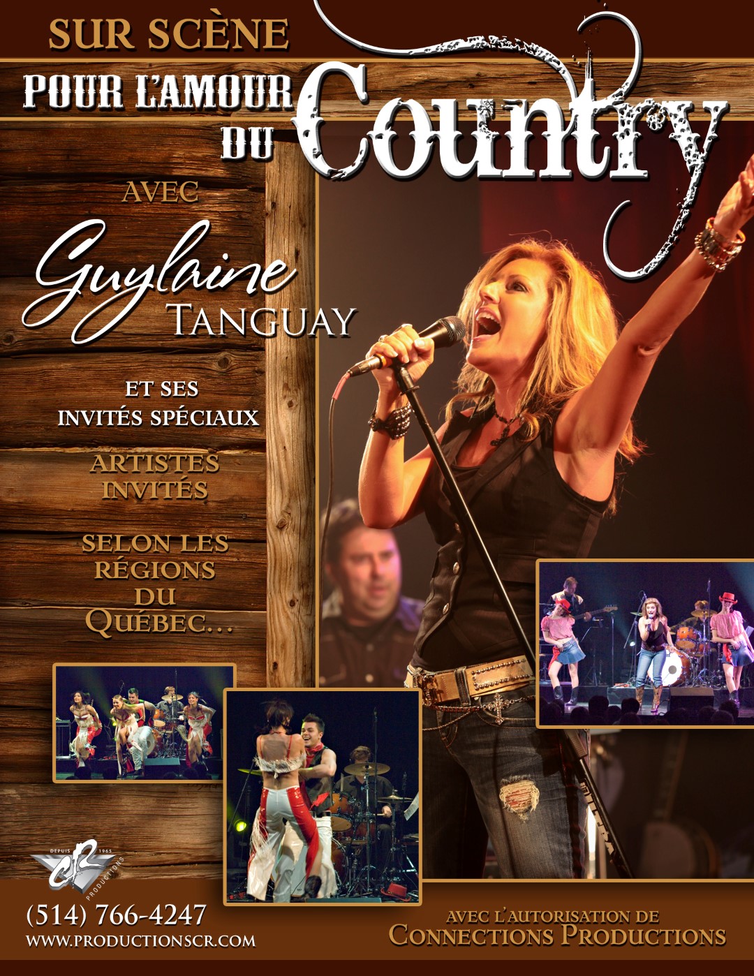 Sur scène pour l’amour du country