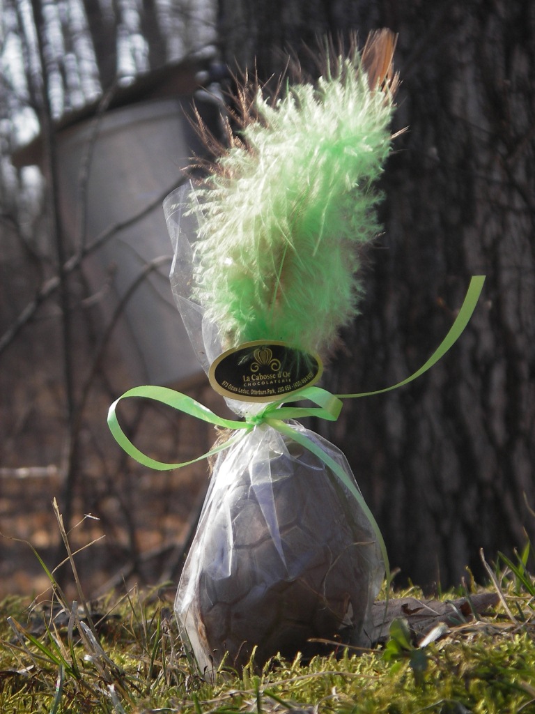 La Chasse aux cocos plumés de la Maison amérindienne, à Mont-Saint-Hilaire, permet aux participants de se régaler de chocolat.