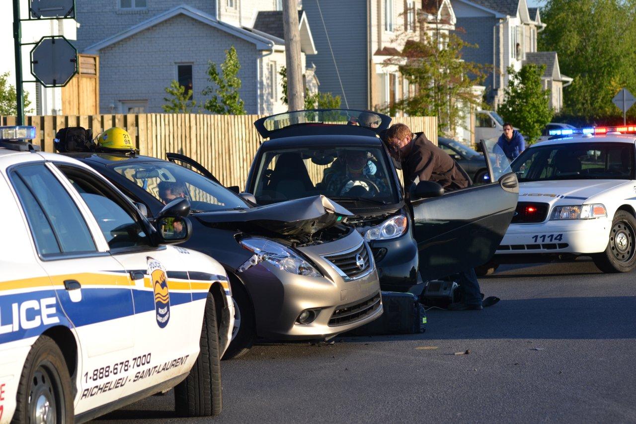Accident avec blessés à Beloeil