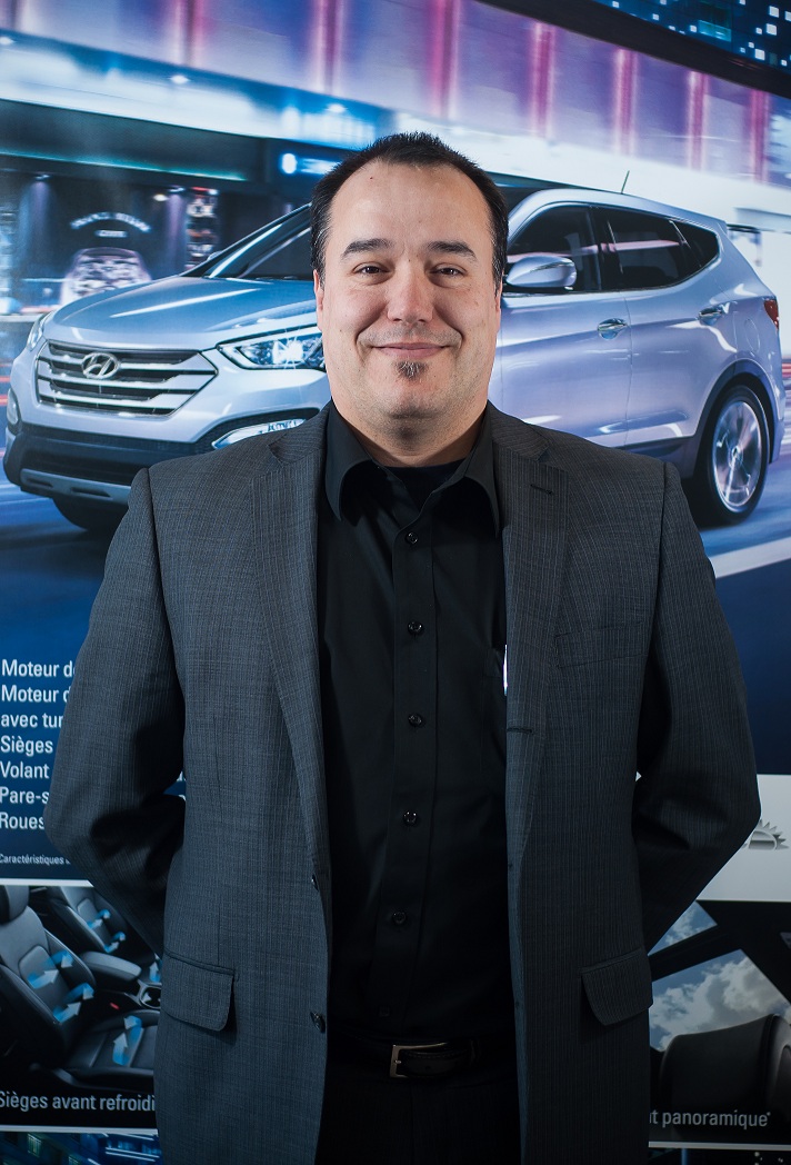Stéphane Bastarache, directeur des ventes des véhicules neufs chez Hyundai Casavant de Saint-Hyacinthe.
