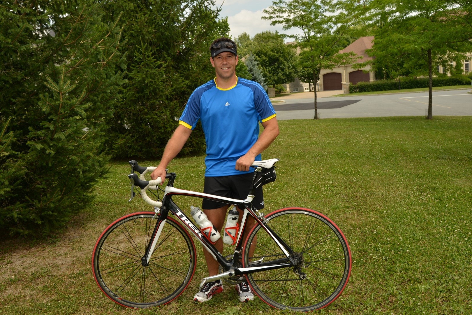 Pour Jean-François Mongrain, la température sera le plus grand obstacle durant le Défi Duathlon Saint-Hilaire−La Tuque.