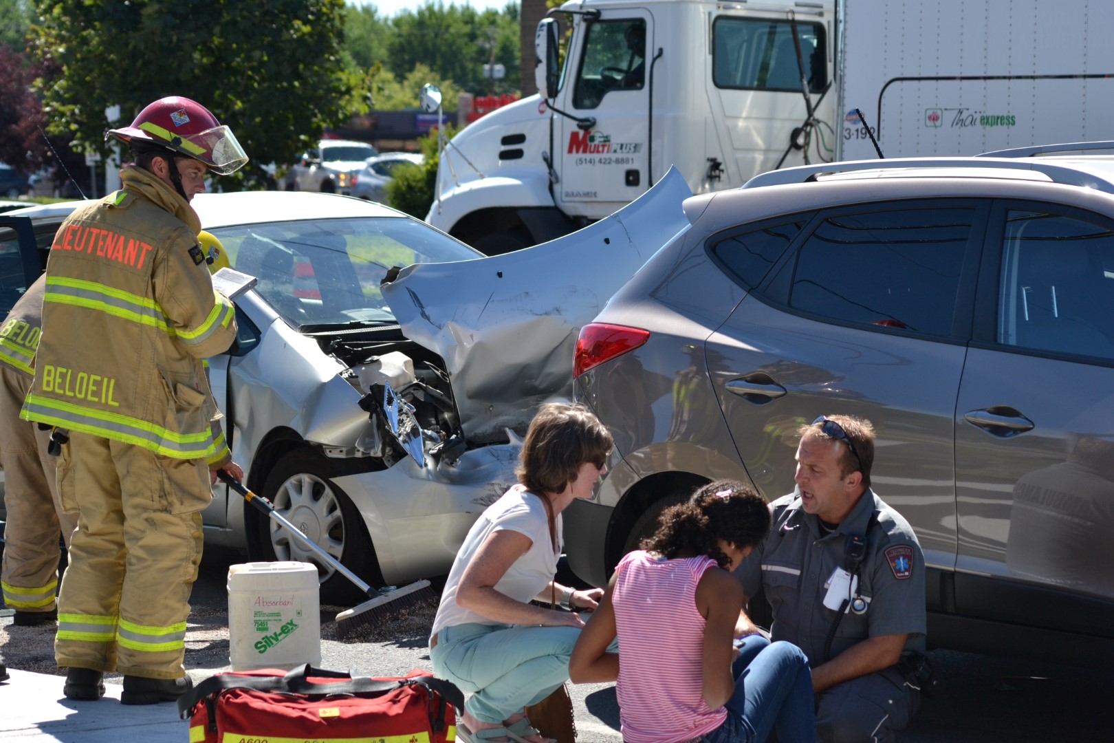 Depuis le 1er janvier 2011, la police a reçu 206 appels pour des accidents sur la 116 à Beloeil (photo), contre 229 à Mont-Saint-Hilaire.