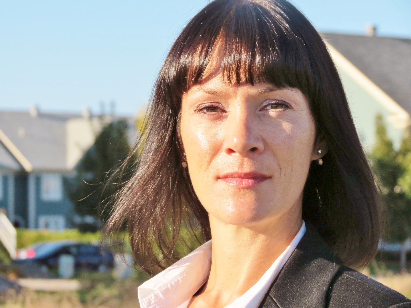 Valéry Lapointe, candidate à la mairie de Mont-Saint-Hilaire