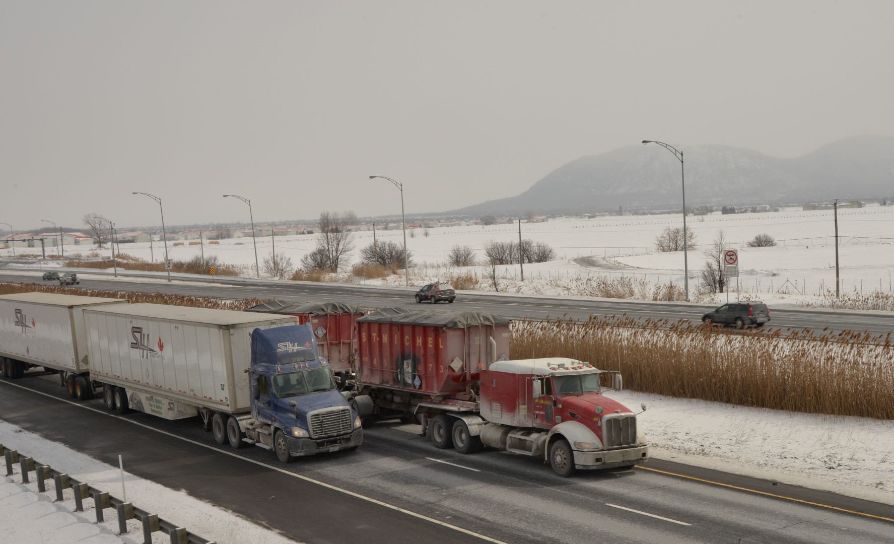 Les agents du Contrôle routier du Québec donnent entre 30 000 et 35 000 amendes, un portrait stable d'année en année.