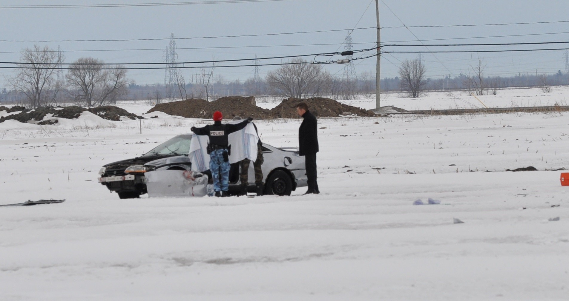 Accident mortel sur le chemin Trudeau
