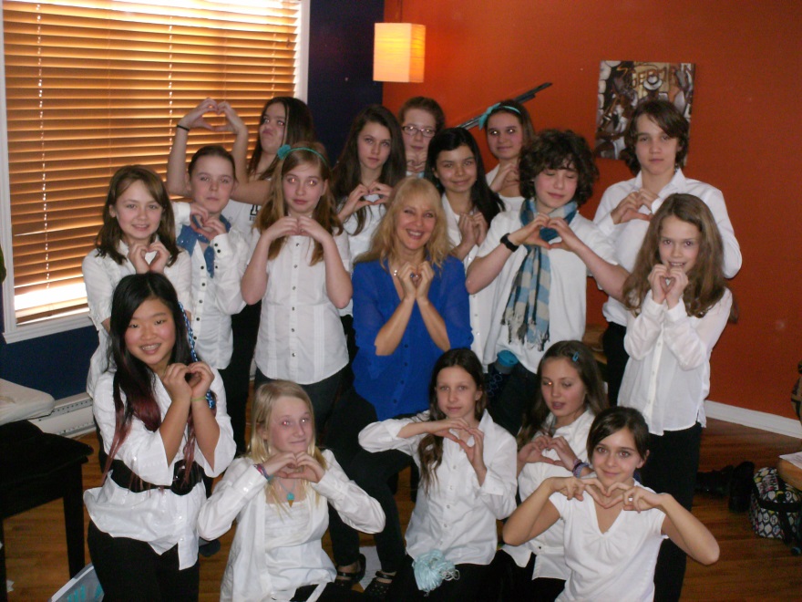 Une chorale pour les enfants malades