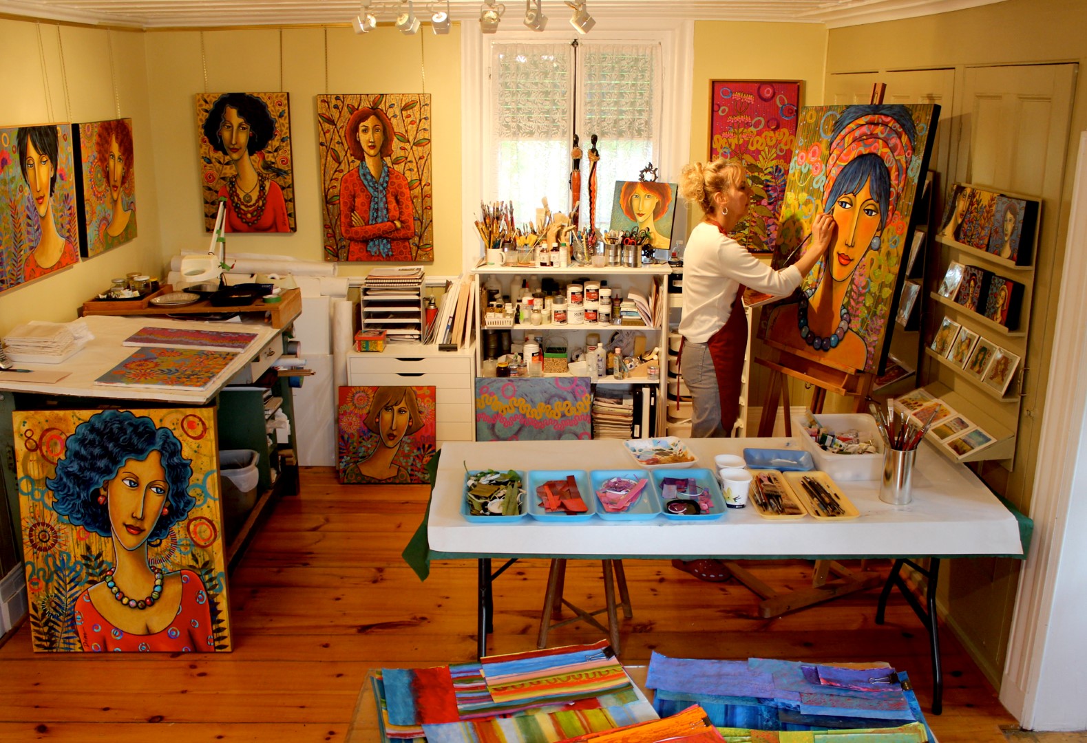 Incursion chez des artistes de la région